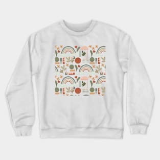 Boho style pattern Crewneck Sweatshirt